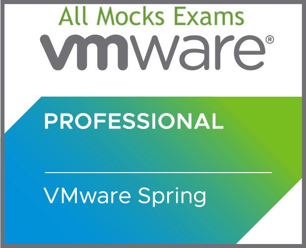 vmware spring professional mock examens dump test free list of 9 exams
