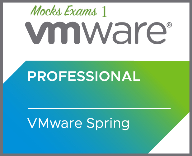 نموذج الإختبار vmware spring-professional-mock free 1