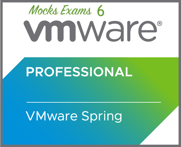 نموذج الإختبار vmware spring-professional-mock free 6